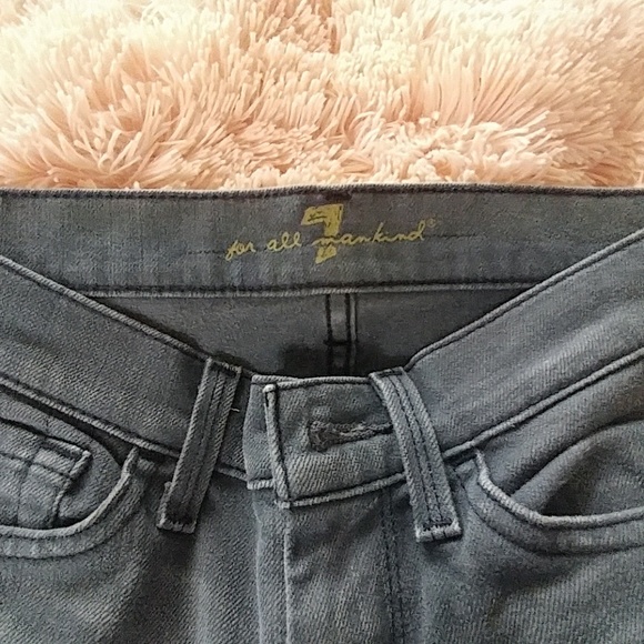 7 for all man kind wide leg Jeans - Picture 3 of 5